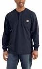 Carhartt Men's Dearborn Loose LS Henley T-Shirt Navy
