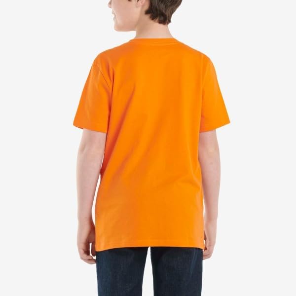 Carhartt Boys Short-Sleeve T-Shirt Orange